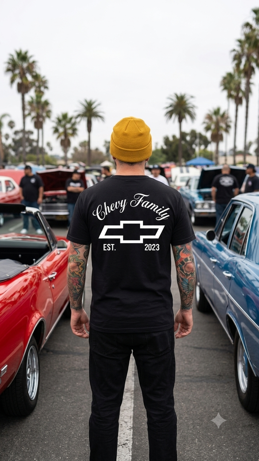 Chevy Family – Heritage Bowtie Oversize-Tee